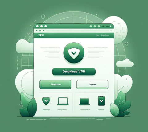 快闪VPN加速器 iOS 版本的第一步是点击连接按钮。